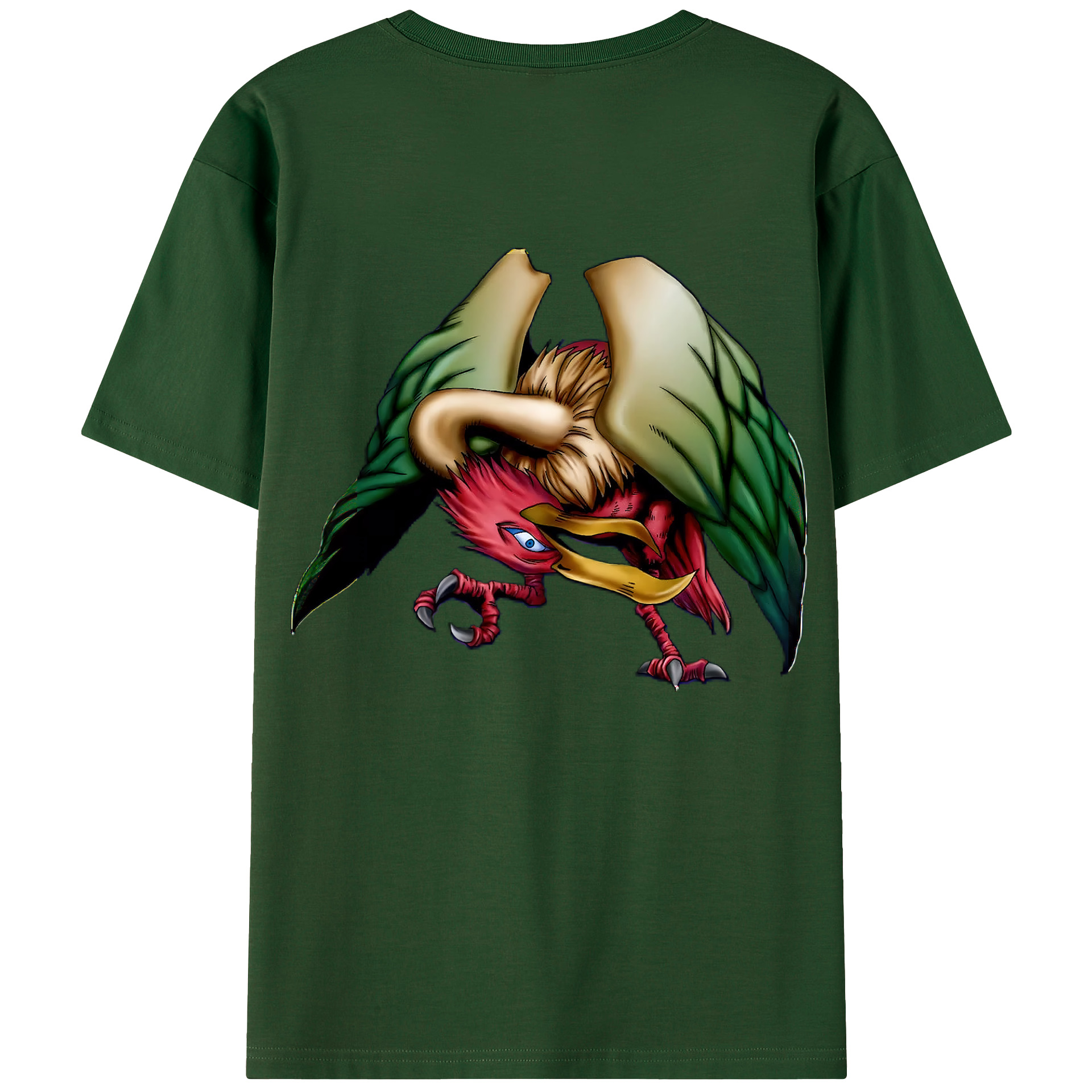 （画像用） 遊☆戯☆王 Yu-Gi-Oh! 綿100％半袖Tシャツ（背面プリント）